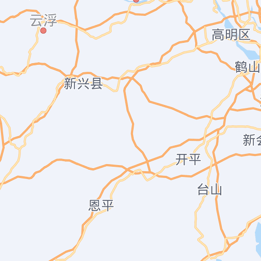 广东省江门市地图全图_广东省江门市电子地图